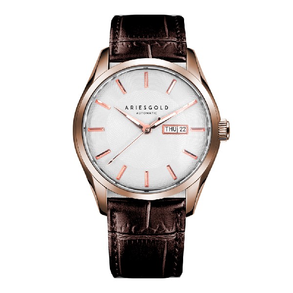 ARIES GOLD PRESIDENT G 9024 RG-W MEN'S WATCH